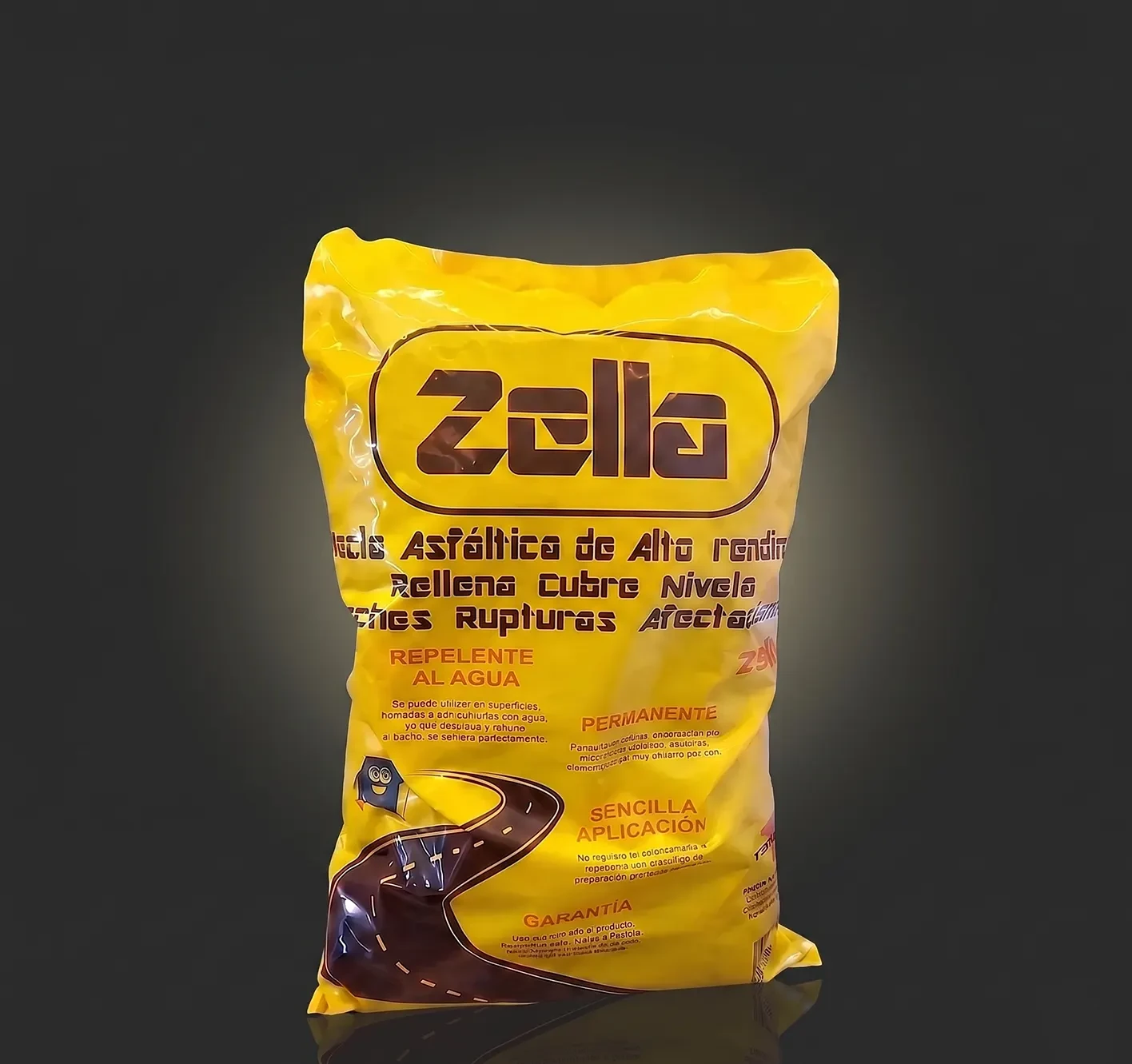 Saco de Zella® mezcla asfáltica en frío 25 kg
